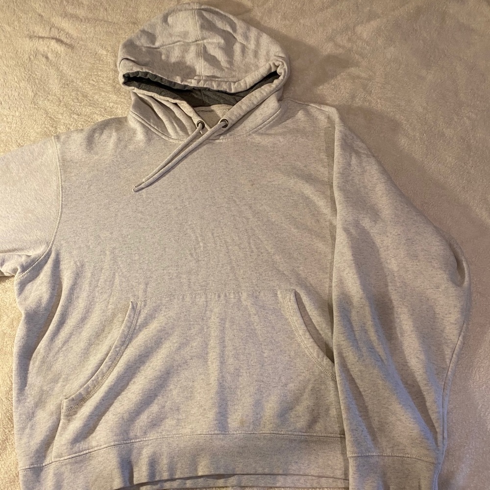 Basic Grey Men’s Hoodie